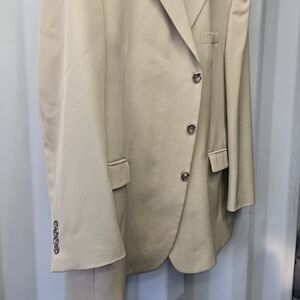 Tommy Hilfiger Elegant Gray Wool Jacket/ Suit 50R/ 45w